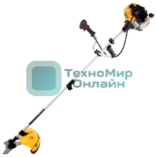 Триммер бензиновый Denzel DR-33S, 33 см3, разъемная штанга, состоит из 2 частей