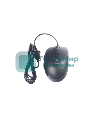 Мышь проводная Raskat M015 черный, 1000 dpi, USB, кнопки - 3
