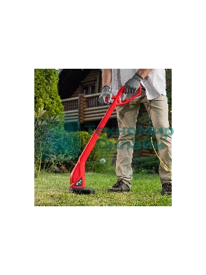 Триммер электрический МТХ TХ-350, 228мм, 350 Вт, катушка полуавтомат