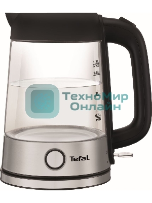 Чайник электрический Tefal KI750D30 1.7 л, 1700 Вт, серебристый/металл
