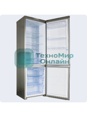 Холодильник ОРСК 175 MI металлик двухкамерный 245/120л морозилка снизу
