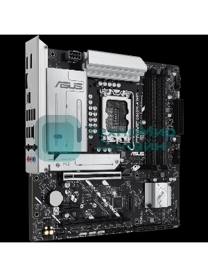 Материнская плата ASUS PRIME B860M-A WIFI, LGA 1851, Intel B860, 4xDDR5, 4xSATA, 2xM.2, 1xPCIe 5.0 x16, 1xPCIe 4.0 x16, 1xPCIe 4.0 x1, 2xDP, 1xHDMI, 1x 2.5Gb LAN, 1xUSB-C 20Gbps, 1xUSB-A 10Gbps, 2xUSB-A 5Gbps, 4xUSB-A 2.0, 3x3.5 мм, 7.1, micro-ATX.