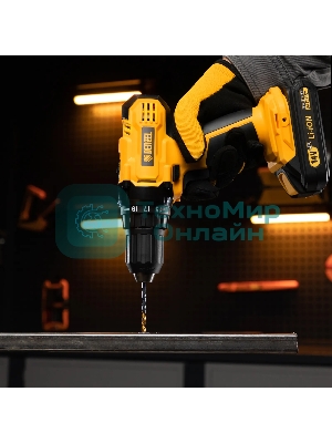 Набор сверл по металлу Denzel 1-10 мм, HSS-Tin, Golden Tip, 10 шт