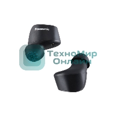 Наушники TWS Panasonic RZ-B120WDG-K черный, внутриканальные, Bluetooth, быстрая зарядка