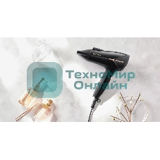 Фен Panasonic EH-NE66-K865 черный, 2000 Вт, ионизация, компактный