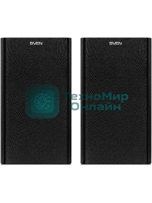 Акустическая система SVEN SPS-614 2.0 (2x20W, Bluetooth, дерево, black)