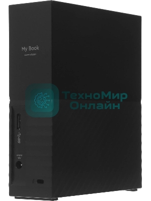 Внешний HDD Western Digital My Book WDBBGB0220HBK, 22TB, USB 3.2 Gen 1 Type-A, 5400 rpm, черный