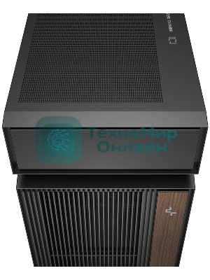 Корпус DeepCool CL6600, Midi-Tower, чёрный, 5 x 120 мм
