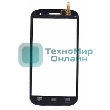Сенсорное стекло (тачскрин) для Fly IQ451 Quattro Vista, черное