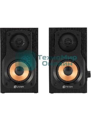 Акустическая система Oklick OK-162 2.0 темное дерево 8Вт