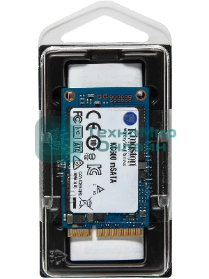 Накопитель SSD Kingston KC600, 1Tb, mSATA, R/W 550/520