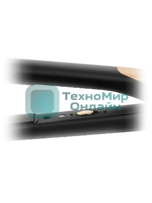 Выпрямитель для волос Centek CT-2023 черный/золотистый, 22 мм, 220 °C, 1 режим