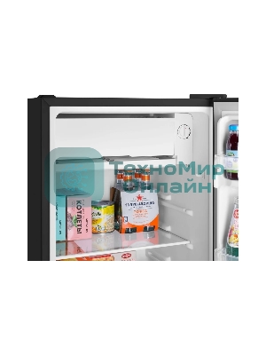 Холодильник Maunfeld MFF83B черный мат. однокамерный 85л