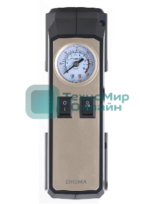 Автомобильный компрессор Digma QBK-150 шланг 0.6м