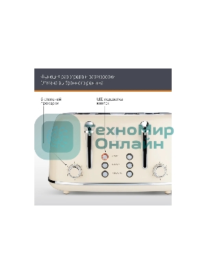 Тостер LEONORD LE-1913 RETRO (107479)