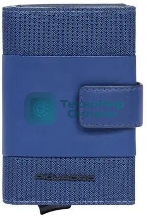 Картхолдер Piquadro S137 PP5649S137R/BLU синий металл