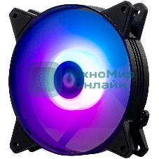 Кулер Lyambda LAC-01 (чёрный, ARGB, 1100 RPM, 20.3 dBA, 36.54 CFM, 4-Pin/5v ARGB)