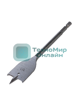 Сверло PATRIOT по дереву перовое 30 мм х 150 мм, 1 шт в блистере