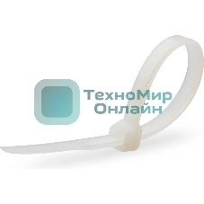 Нейлоновые стяжки Fortisflex КСС 4х150 мм белый 100 шт