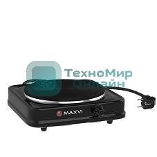Плита настольная Maxvi HE111 черный
