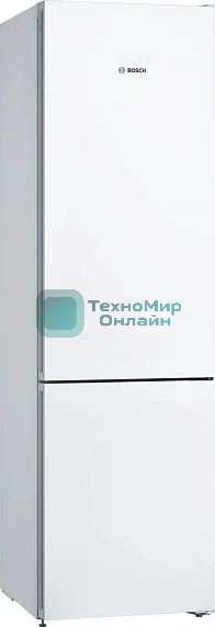 Холодильник Bosch KGN39UW30U белый двухкамерный 279/87л морозилка снизу, No Frost