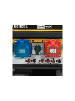 Электрогенератор бензиновый Denzel PS 90 ED-3, 9 кВт, 85 дБ, 90 кг