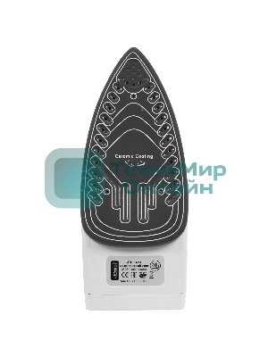 Утюг Atlanta ATH-5493 черный/белый/красный, 2000 Вт, 32 г/мин, 86 г/мин, 200 мл