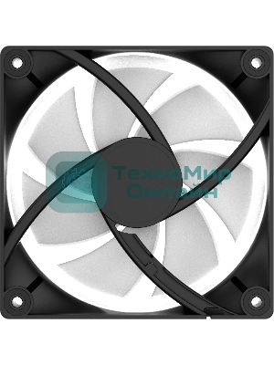 Вентилятор для корпуса Ocypus Delta F12 BK, 120x120x25мм, 4-PIN PWM, 500-2000 RPM, 29 DBA MAX, HYDRO BEARING