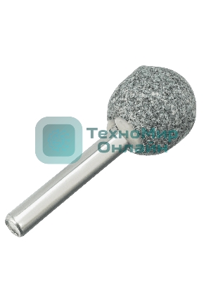 Шарошка абразивная Denzel шар, 19 мм, для дрели, хвостовик d6 мм, 63С