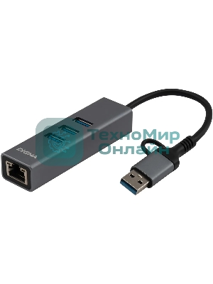 Сетевой адаптер Gigabit Ethernet Digma DLA-GEUCH3 USB 3.0