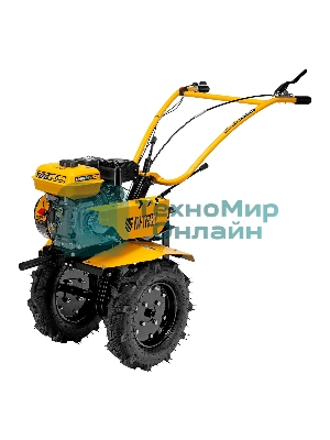 Мотоблок Denzel DPT-270S, 7 л.с., ремен.сцеп, фрез 3х4, ШОМ, передачи 2В/1Н