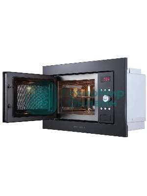 Встраиваемая микроволновая печь Kuppersberg HMW 615 B 18 л, 700 Вт, 8 программ, черный