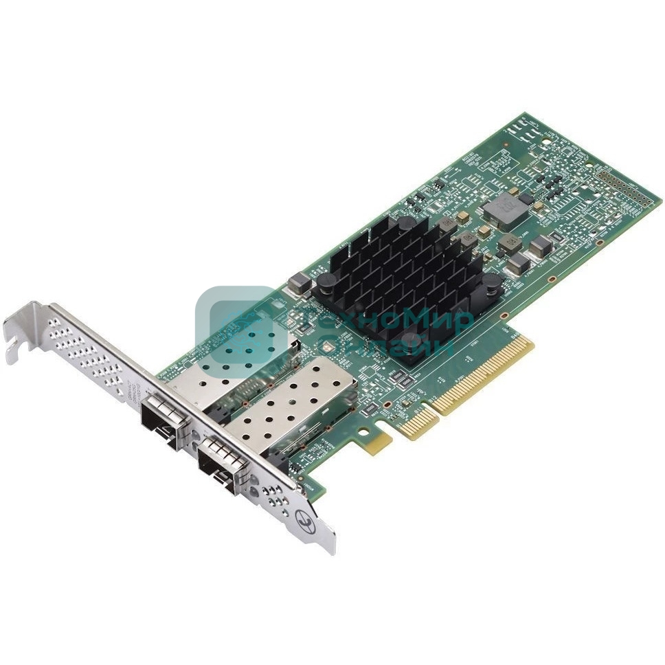 Сетевая карта Dell Broadcom 57414 Dual Port 10/25GbE SFP28 Adapter, Low Profile