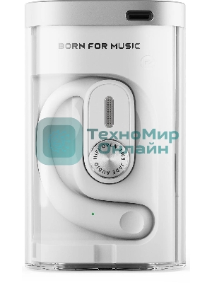 Наушники TWS FiiO JW1 белый, вкладыши (open-ear), Bluetooth, крепление за ухом, защита IPX4, до 6 ч