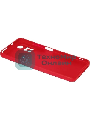 Чехол (клип-кейс) DF poCase-03 для Poco M4 Pro (4G) красный