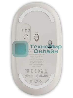 Мышка компьютерная Satechi OntheGo Bluetooth Mouse with USB-C Rechargeable Battery, песочный