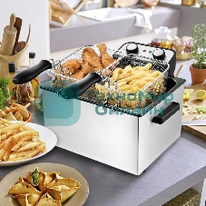 Фритюрница Kitfort КТ-2025 3270Вт черный/серебристый