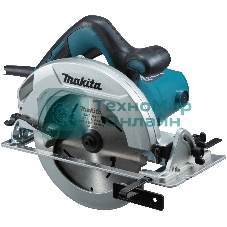 Пила Makita HS7600диск, 1200Вт,5200об\м,диск-ф185х30мм,рез-64мм,3.9кг, стальное основание, кор