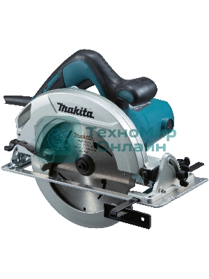 Пила Makita HS7600диск, 1200Вт,5200об\м,диск-ф185х30мм,рез-64мм,3.9кг, стальное основание, кор