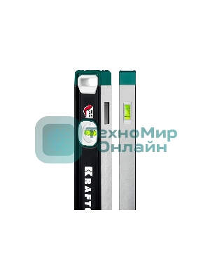 Уровень KRAFTOOL A-RATE CONTROL 2000 мм, магнитный сверхпрочный уровень с зеркальным глазком