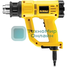 Фен технический DeWalt D264142000Вт 50-600С 650л/мин + насадки