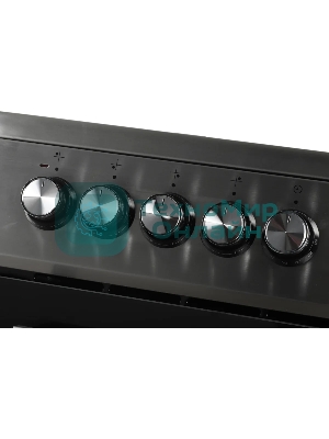 Плита электрическая Beko FSS57100GX серебристый, конфорок 4 шт, духовка 60 л, 50 см x 85 см x 60 см