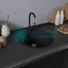 Кухонная мойка Maunfeld Medusa 485 MFQS-485B черный