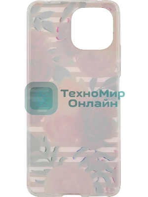 Чехол (клип-кейс) Gresso Air, для Xiaomi Mi 11 Lite, прозрачный/рисунок gr17aaae9767