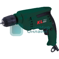 Профессиональная дрель KLPRO KLNM1002 (сеть, 600 Вт, 0-3500об/мин, 10 мм)