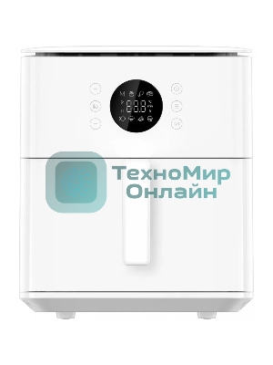 Аэрогриль Xiaomi Smart Air Fryer BHR083MEU белый, 1700 Вт, 6.5 л, сенсор, 7 программ
