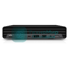 Мини ПК HP ProDesk 400 G9 Mini i3 13100T (2.5) 8Gb SSD 256Gb UHDG 730 Free DOS GbitEth WiFi BT 90W мышь клавиатура черный (935X8EA)