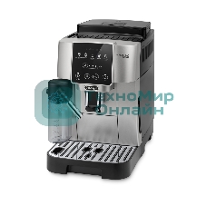 Кофемашина автоматическая DeLonghi ECAM220.80.SB серебристый, исп. кофе - молотый/зерновой, 1.8 л, 1450 Вт, 15 Бар.