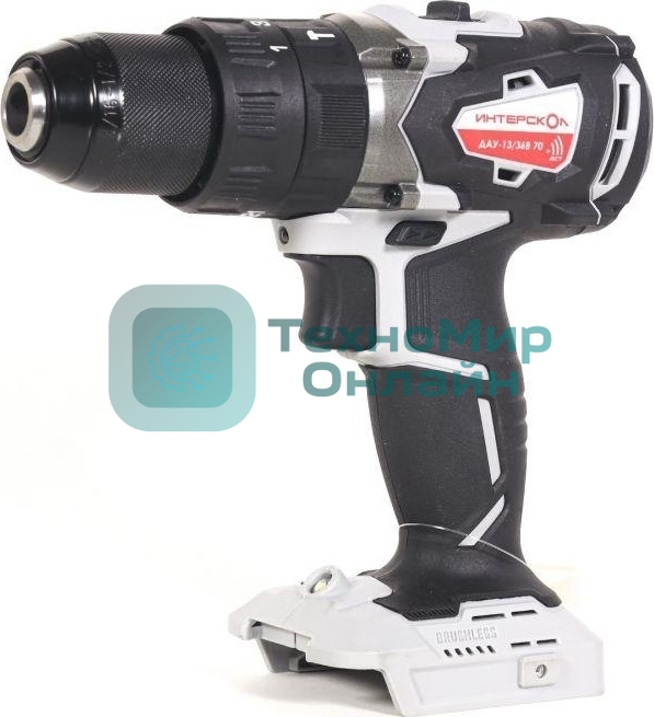 Дрель-шуруповерт аккумуляторная ИНТЕРСКОЛ DAU-13/36V 70