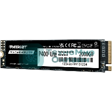 Накопитель SSD Patriot PCIe 4.0 x4 2Tb P400LP2KGM28H P400 Lite M.2 2280